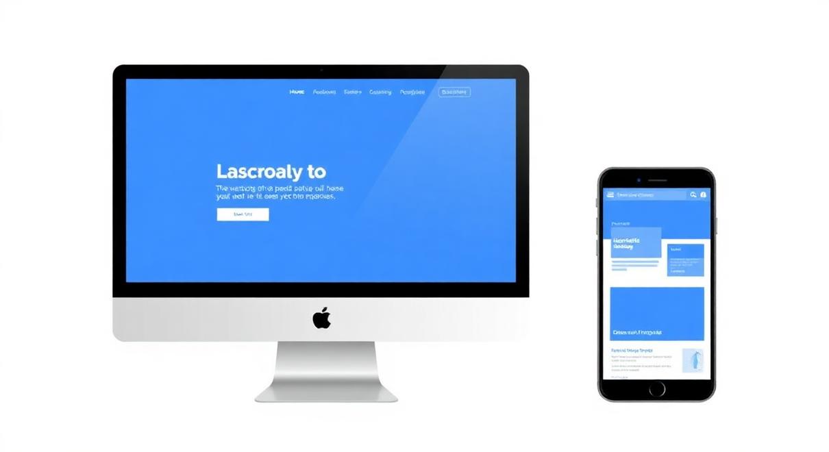 Samma webbplats visad sida vid sida på mobil, surfplatta och dator